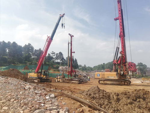 碧桂園西南上城一期瀾山府項目二標段樁基礎工程
